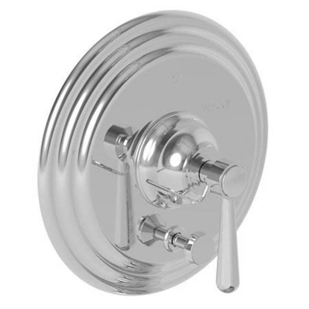 Balanced Pressure Tub & Shower Diverter Plate with Handle
