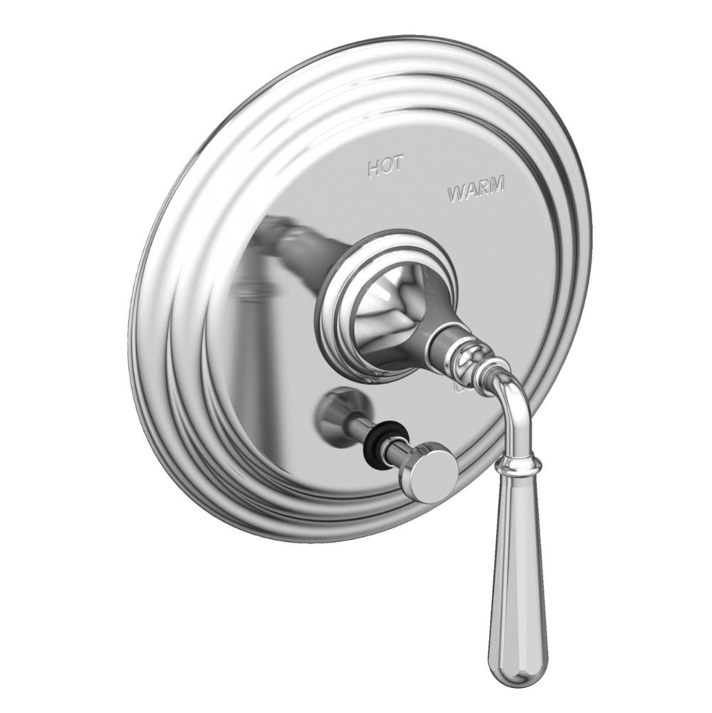 Bevelle Balanced Pressure Tub & Shower Diverter Plate with Handle. Less Showerhead, arm and fl