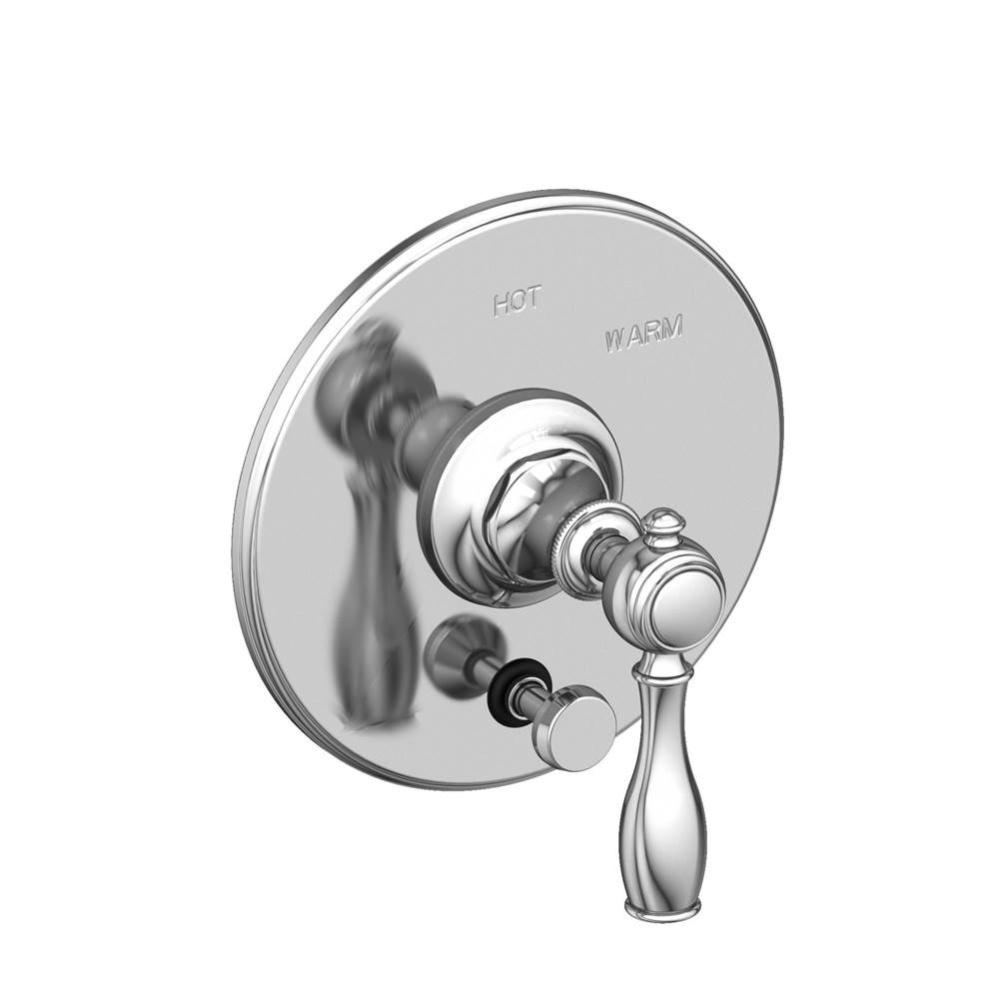 Victoria Balanced Pressure Tub & Shower Diverter Plate with Handle. Less Showerhead, arm and f