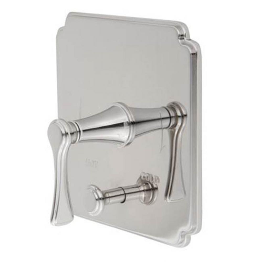 Balanced Pressure Tub & Shower Diverter Plate with Handle