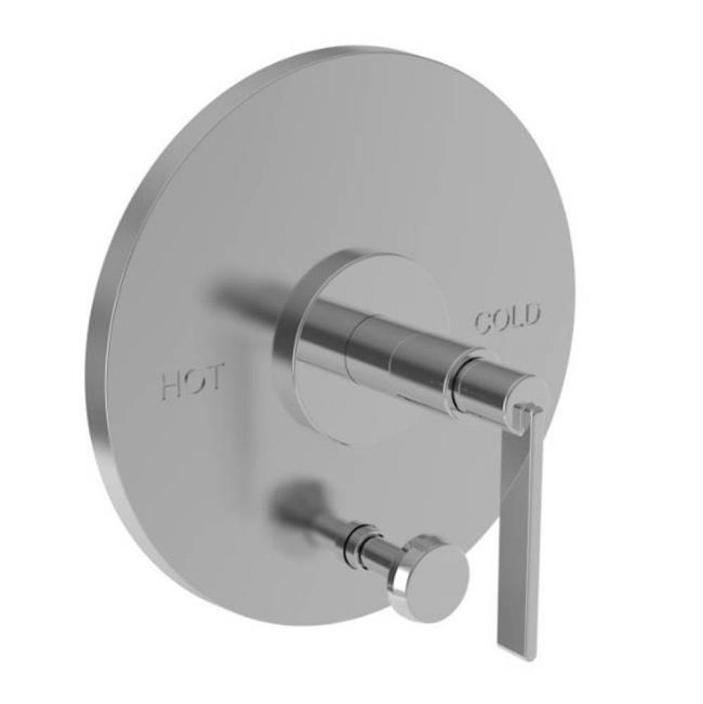Tolmin Balanced Pressure Tub & Shower Diverter Plate with Handle