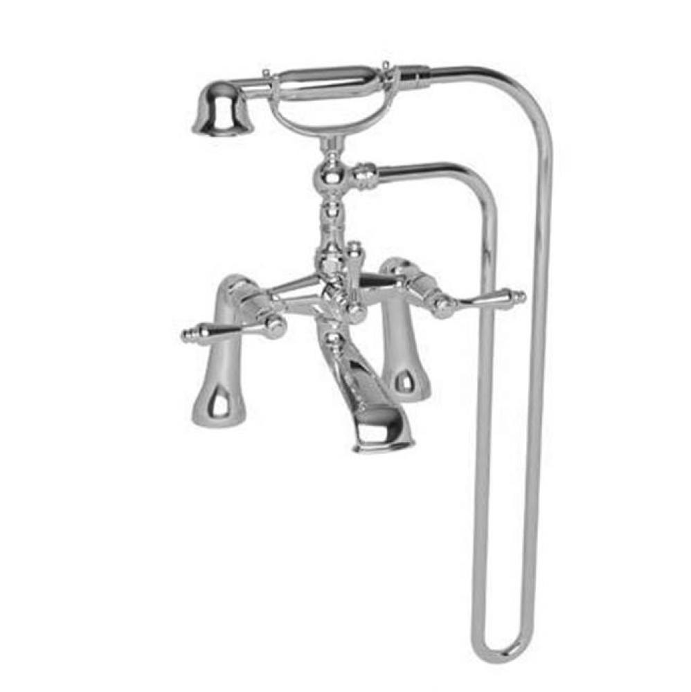 Exposed Tub And Hand Shower Set - Deck Mount