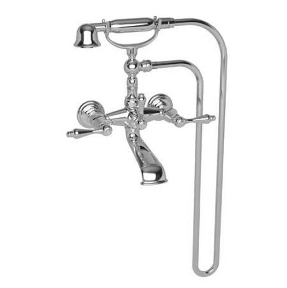 Exposed Tub And Hand Shower Set - Wall Mount