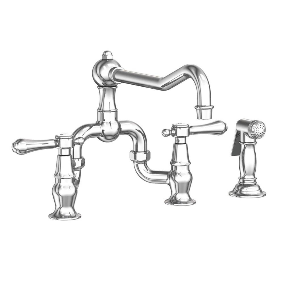 Chesterfield® Kitchen Bridge Faucet with Side Spray