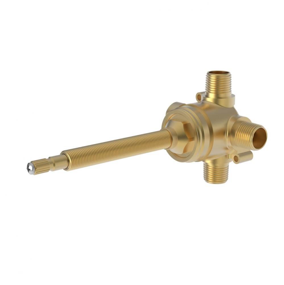 1/2'' In-wall diverter valve, 3 function w/off