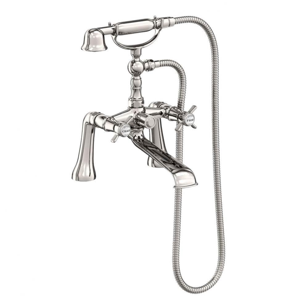 Exposed Tub & Hand Shower Set - Deck Mount