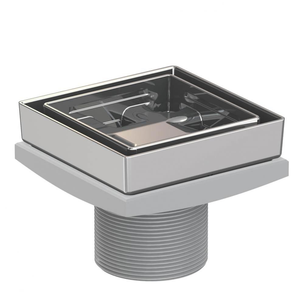 4'' Tile In Drain Throat