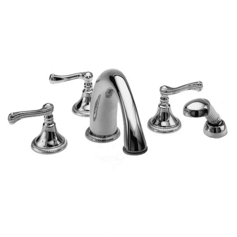 Amisa Roman Tub Faucet with Hand Shower