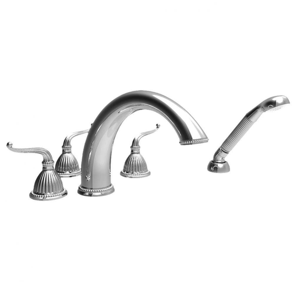 Alexandria Roman Tub Faucet with Hand Shower