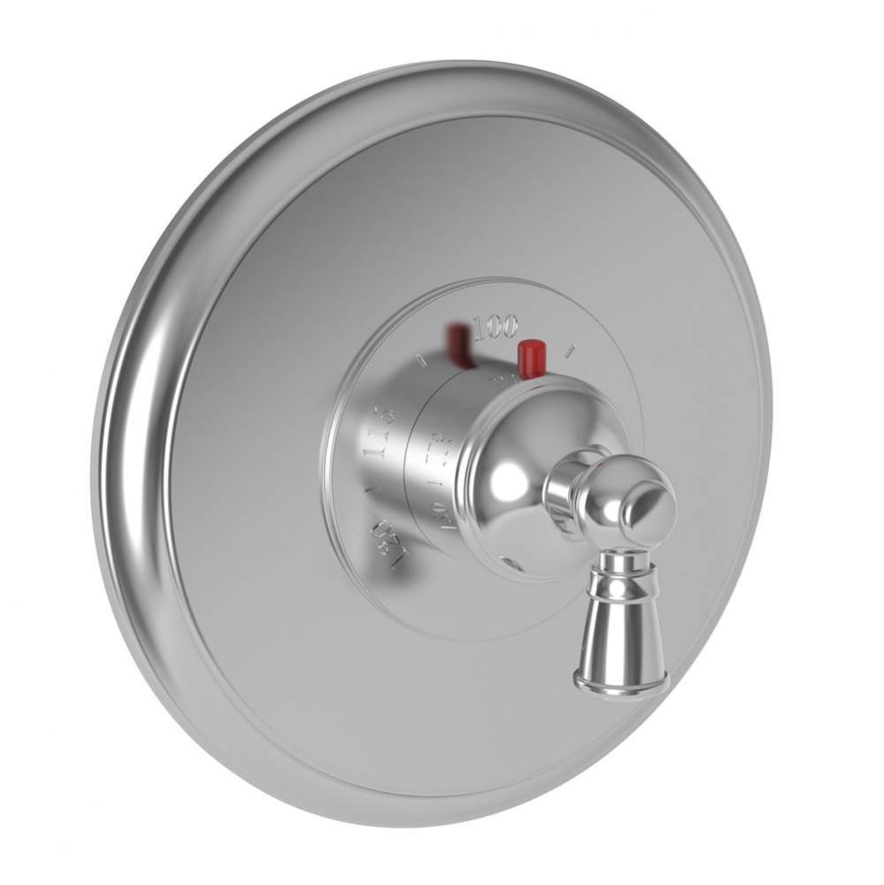 Aylesbury 3/4'' Round Thermostatic Trim Plate with Handle
