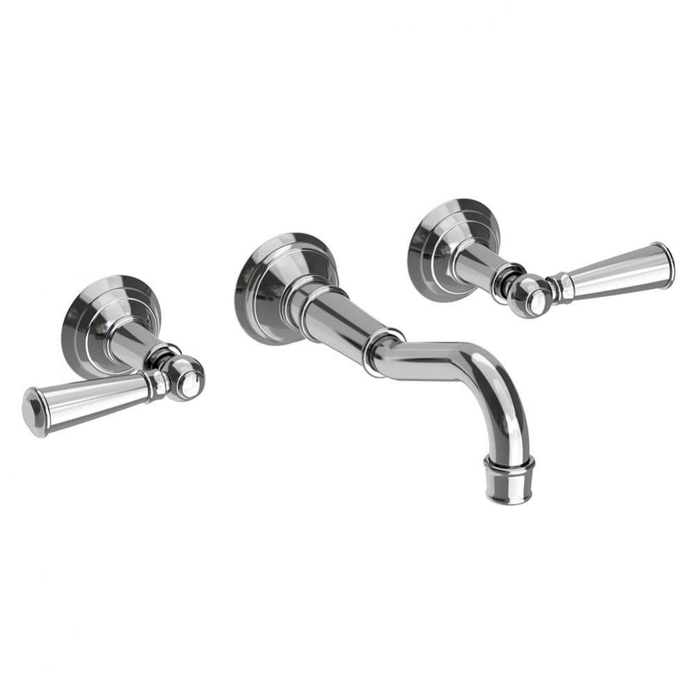 Jacobean Wall Mount Lavatory Faucet