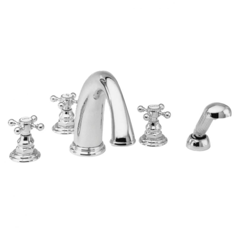 Alveston Roman Tub Faucet with Hand Shower