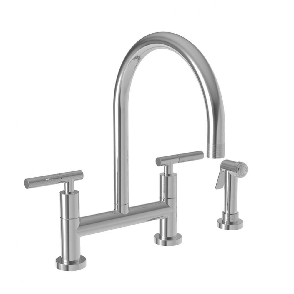 Kitchen Bridge Faucet with Side Spray