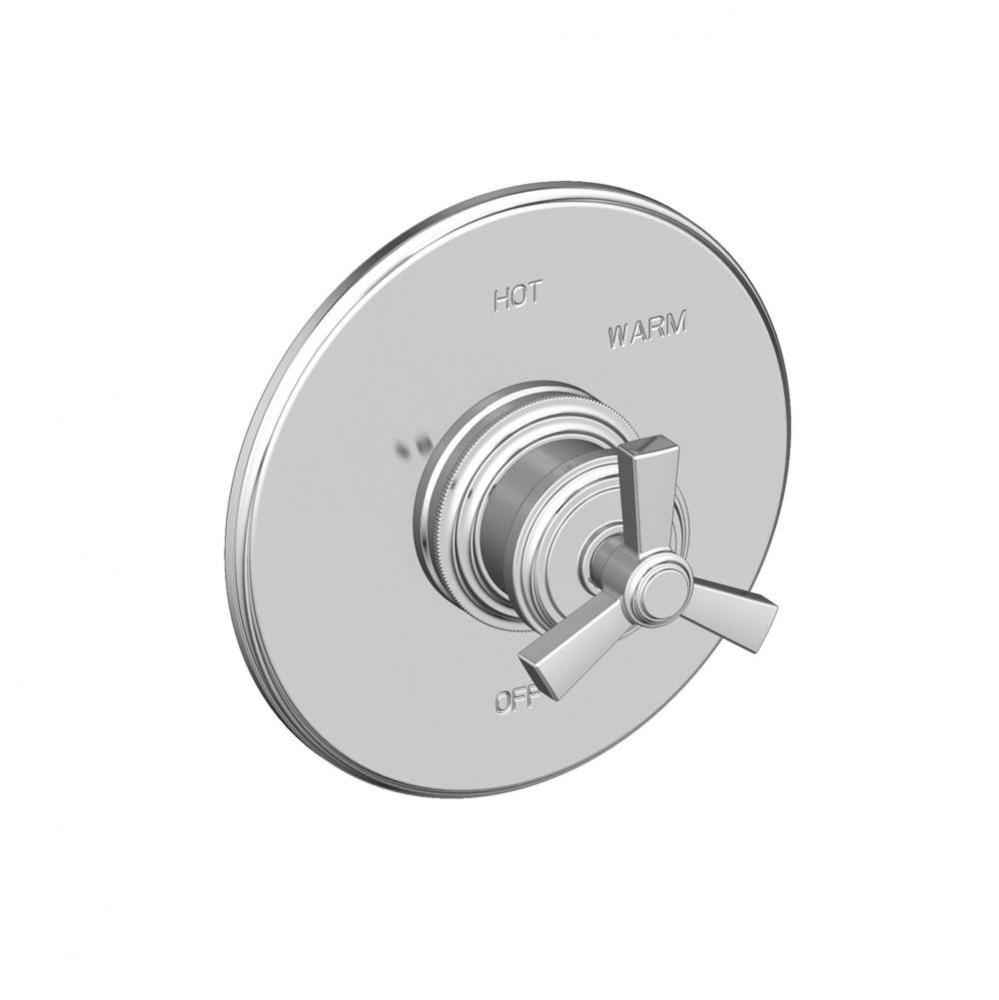 Miro Balanced Pressure Shower Trim Plate with Handle. Less showerhead, arm and flange.