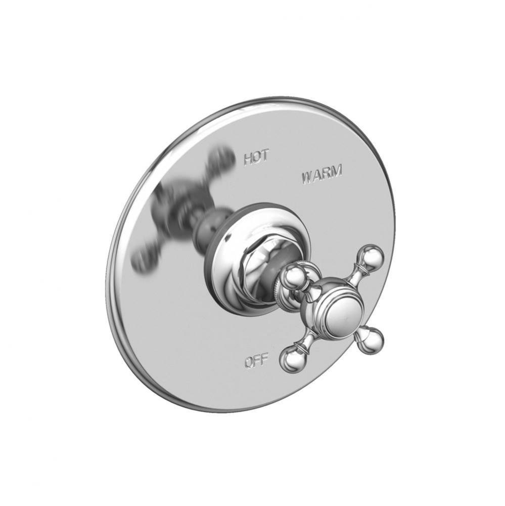 Victoria Balanced Pressure Shower Trim Plate with Handle. Less showerhead, arm and flange.