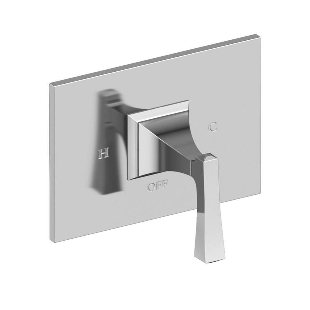 Joffrey Balanced Pressure Shower Trim Plate with Handle. Less showerhead, arm and flange.