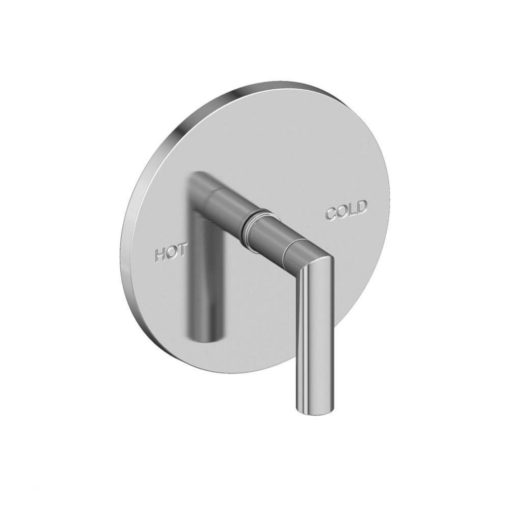 Pavani Balanced Pressure Shower Trim Plate with Handle. Less showerhead, arm and flange.