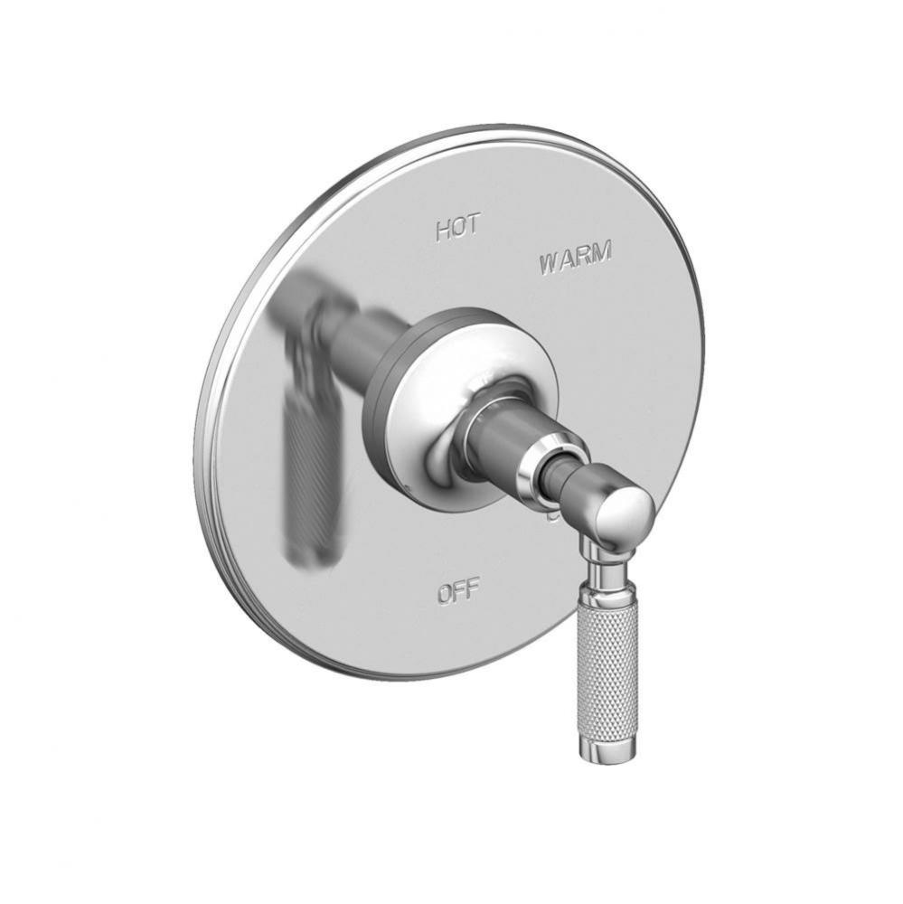 Clemens Balanced Pressure Shower Trim Plate with Handle. Less showerhead, arm and flange.