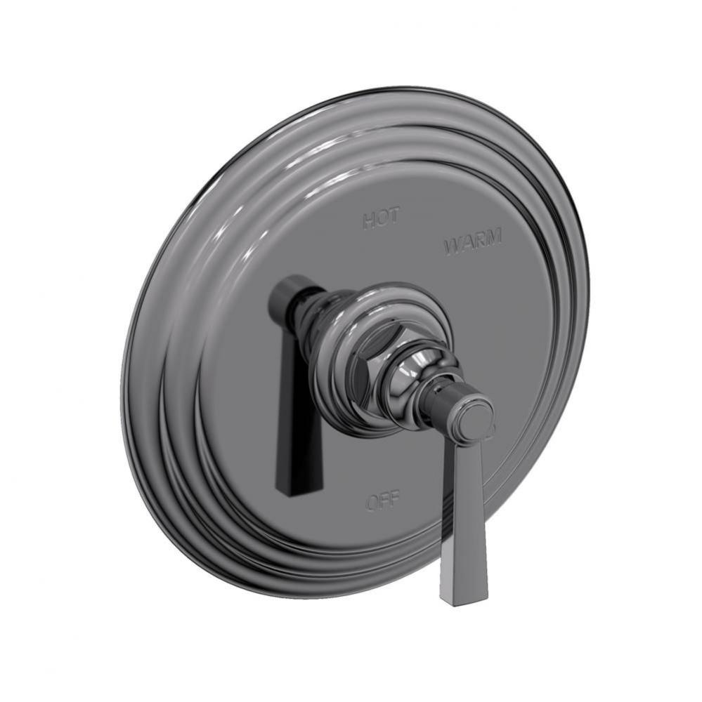 Astor® Balanced Pressure Shower Trim Plate with Handle. Less showerhead, arm and flange.