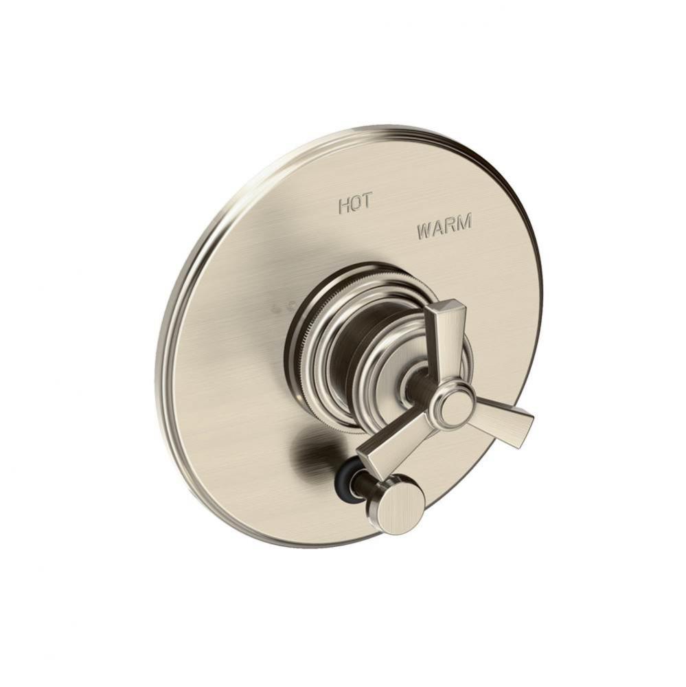 Miro Balanced Pressure Tub & Shower Diverter Plate with Handle