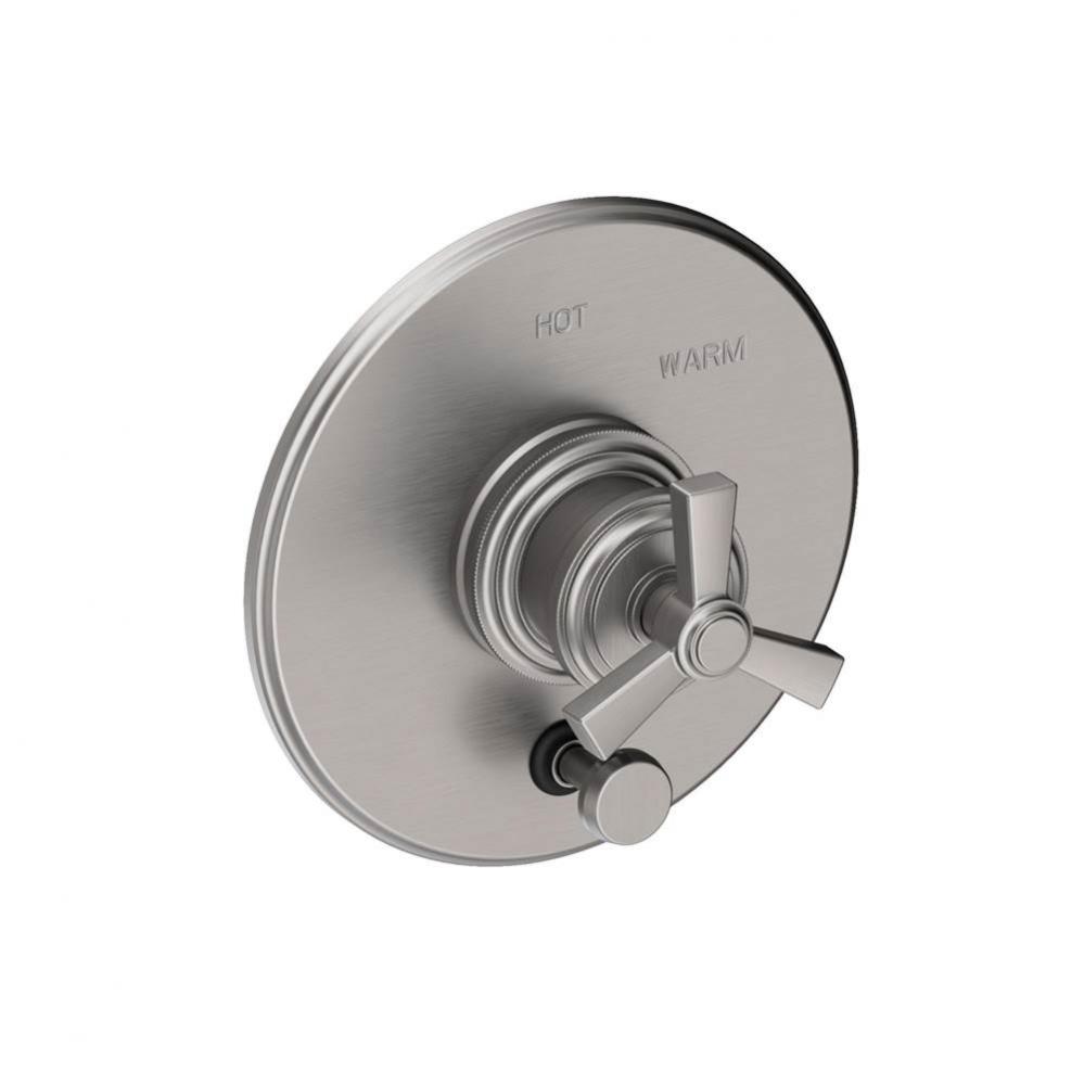 Miro Balanced Pressure Tub & Shower Diverter Plate with Handle