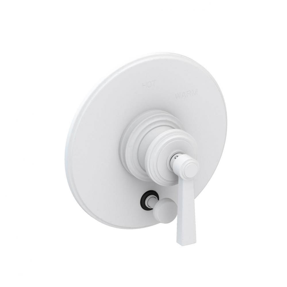 Miro Balanced Pressure Tub & Shower Diverter Plate with Handle