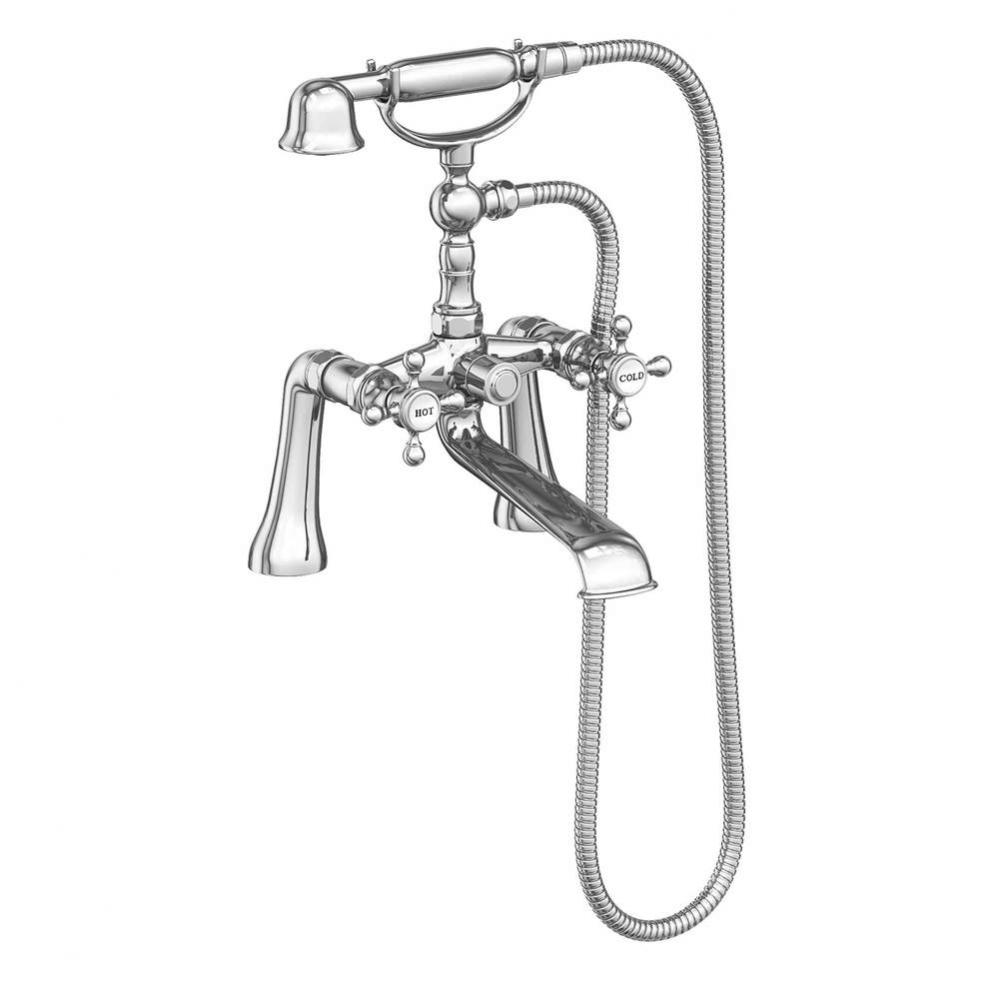 Astor Exposed Tub & Hand Shower Set - Deck Mount