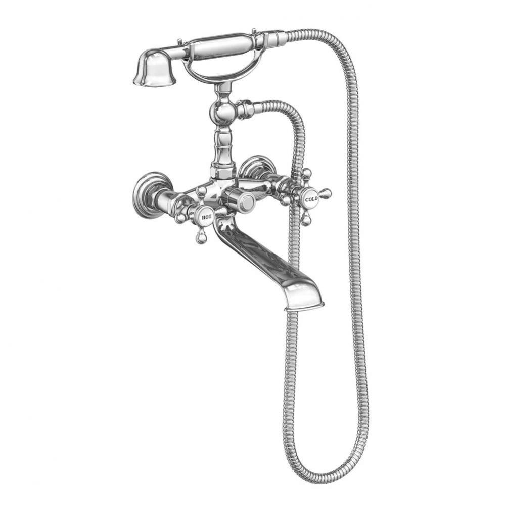 Astor Exposed Tub & Hand Shower Set - Wall Mount