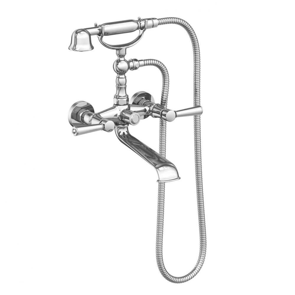 Metropole Exposed Tub & Hand Shower Set - Wall Mount
