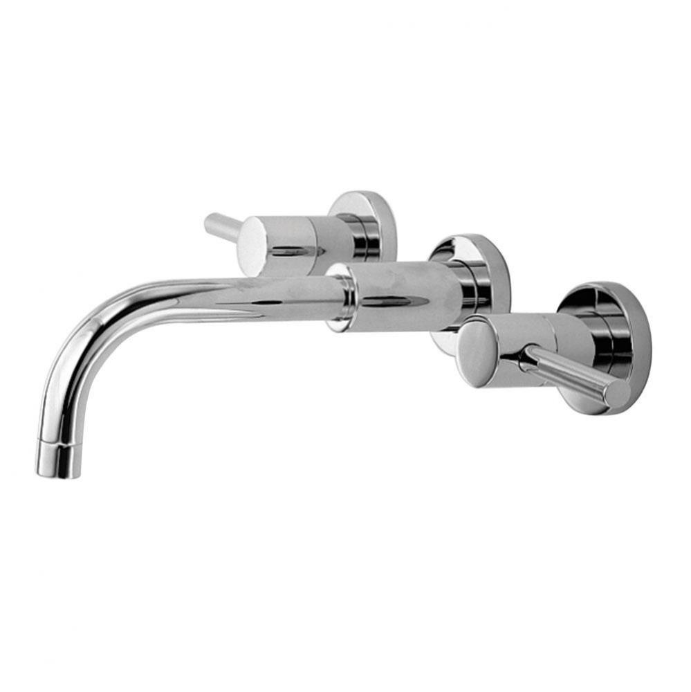 East Linear Wall Mount Lavatory Faucet