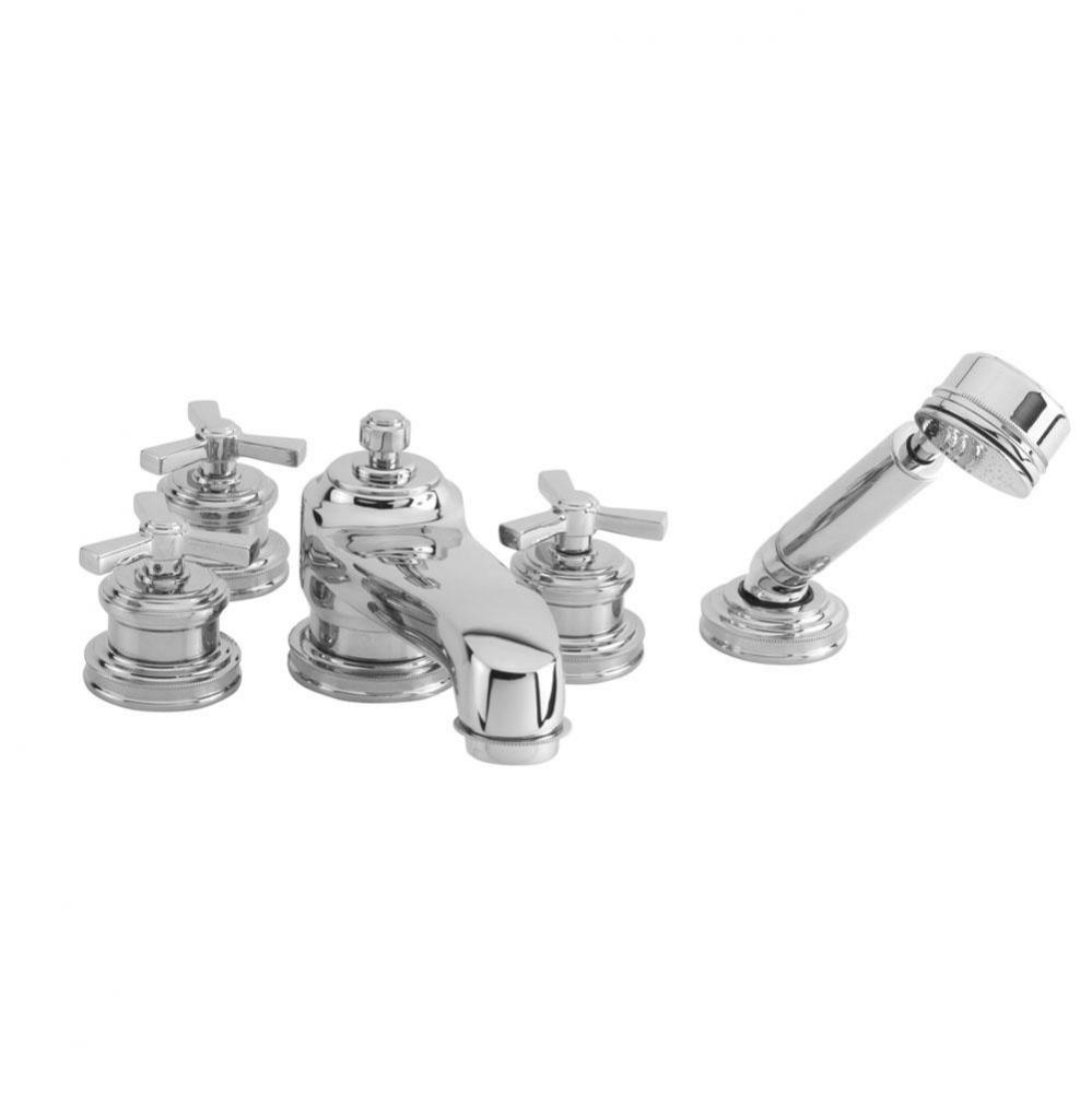 Miro Roman Tub Faucet with Hand Shower