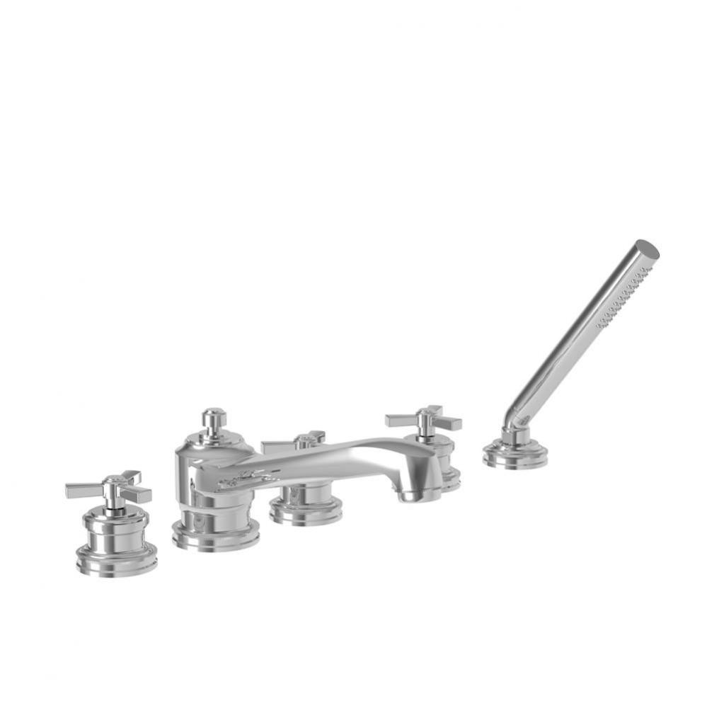 Miro Roman Tub Faucet with Hand Shower