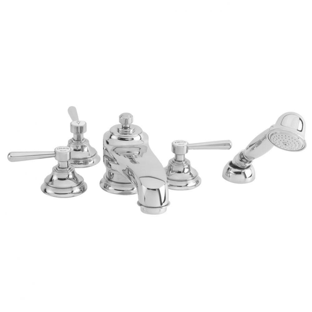 Roman Tub Faucet With Hand Shower