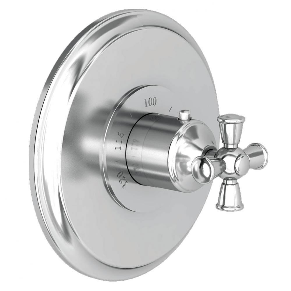 Aylesbury 3/4'' Round Thermostatic Trim Plate with Handle