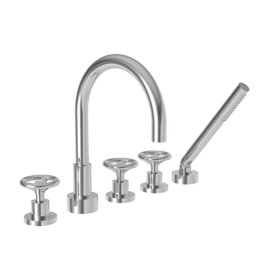 Slater Roman Tub Faucet with Hand Shower
