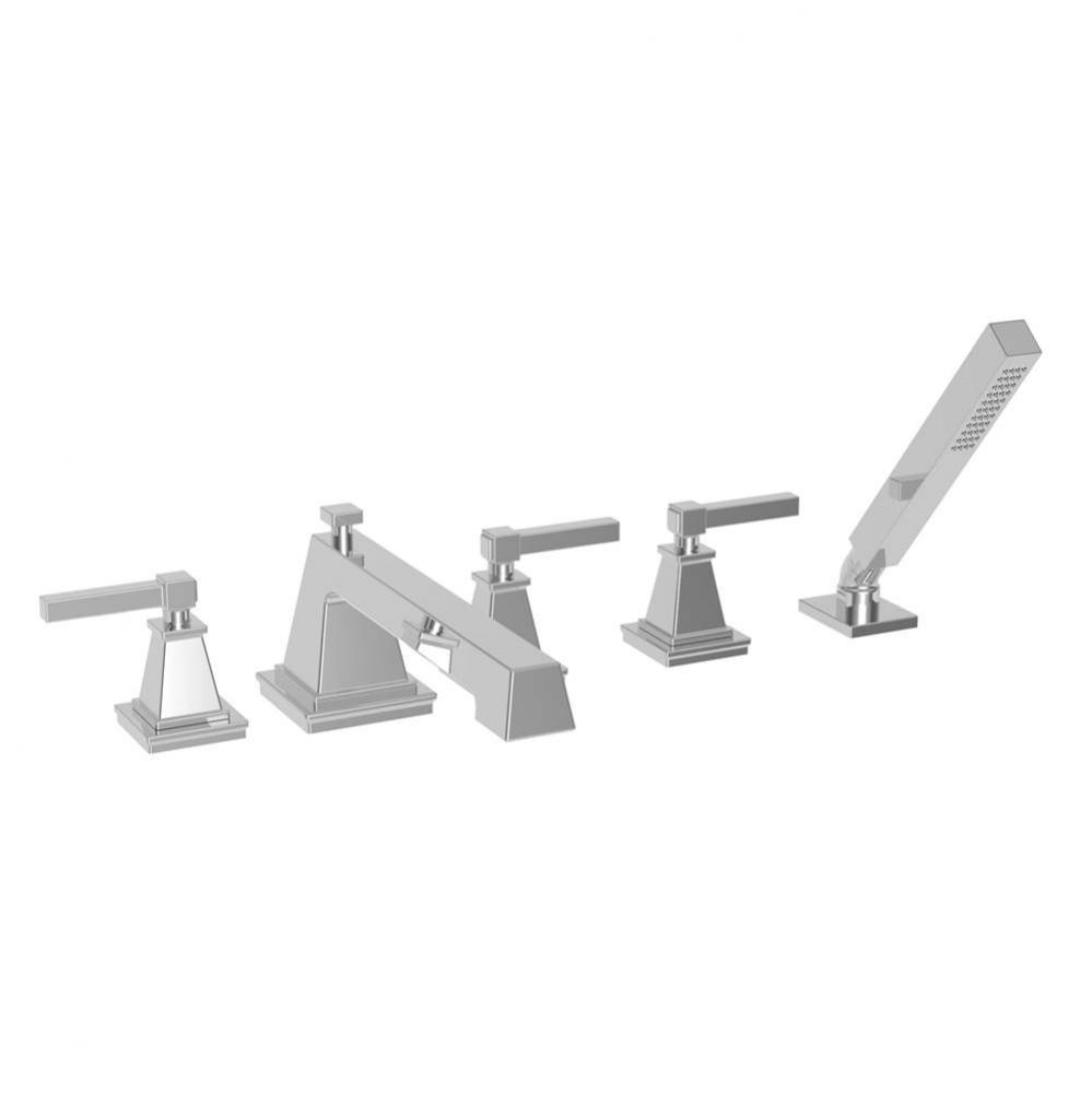 Malvina Roman Tub Faucet with Hand Shower