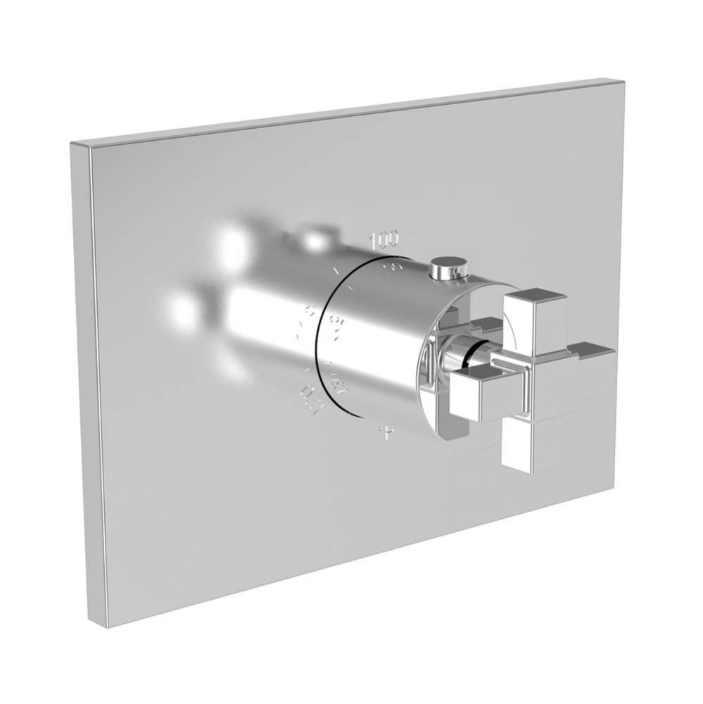 Malvina 3/4'' Square Thermostatic Trim Plate with Handle