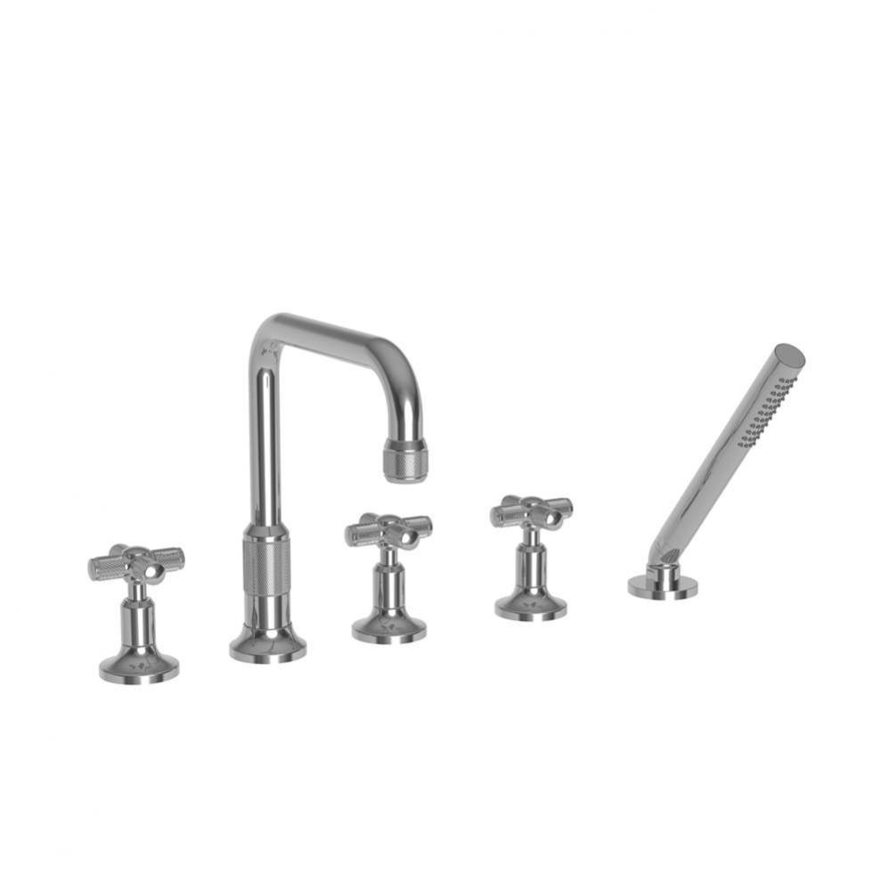 Clemens Roman Tub Faucet with Hand Shower