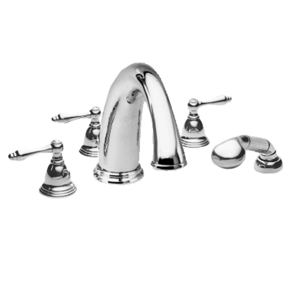 Seaport Roman Tub Faucet with Hand Shower