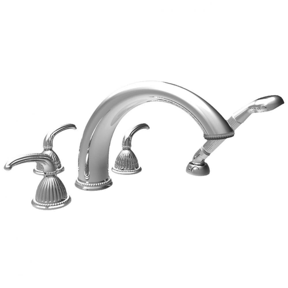 Roman Tub Faucet with Hand Shower