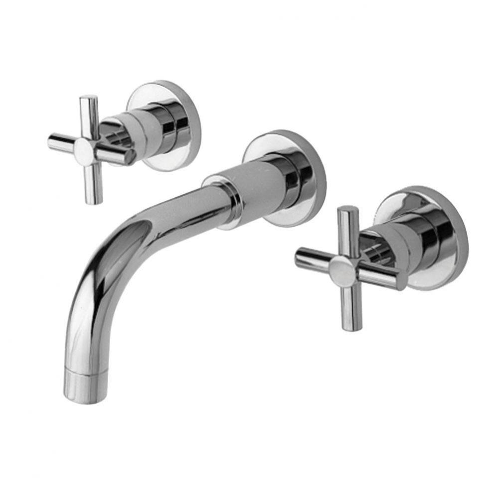 East Linear Wall Mount Lavatory Faucet