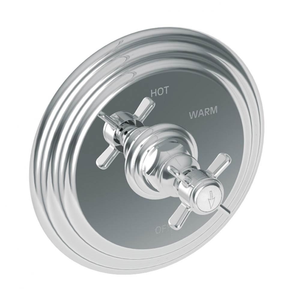 Fairfield Balanced Pressure Shower Trim Plate with Handle. Less showerhead, arm and flange.