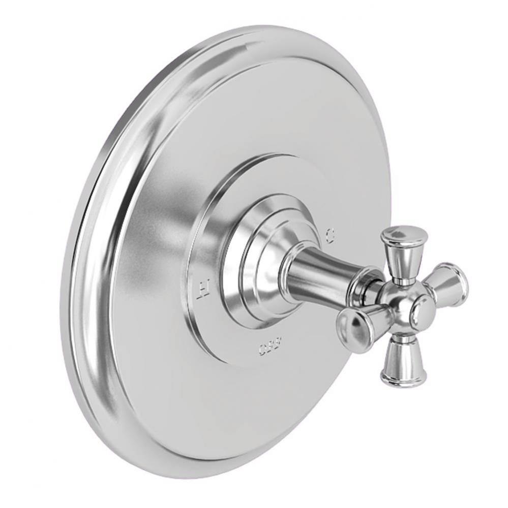 Aylesbury Balanced Pressure Shower Trim Plate with Handle. Less showerhead, arm and flange.