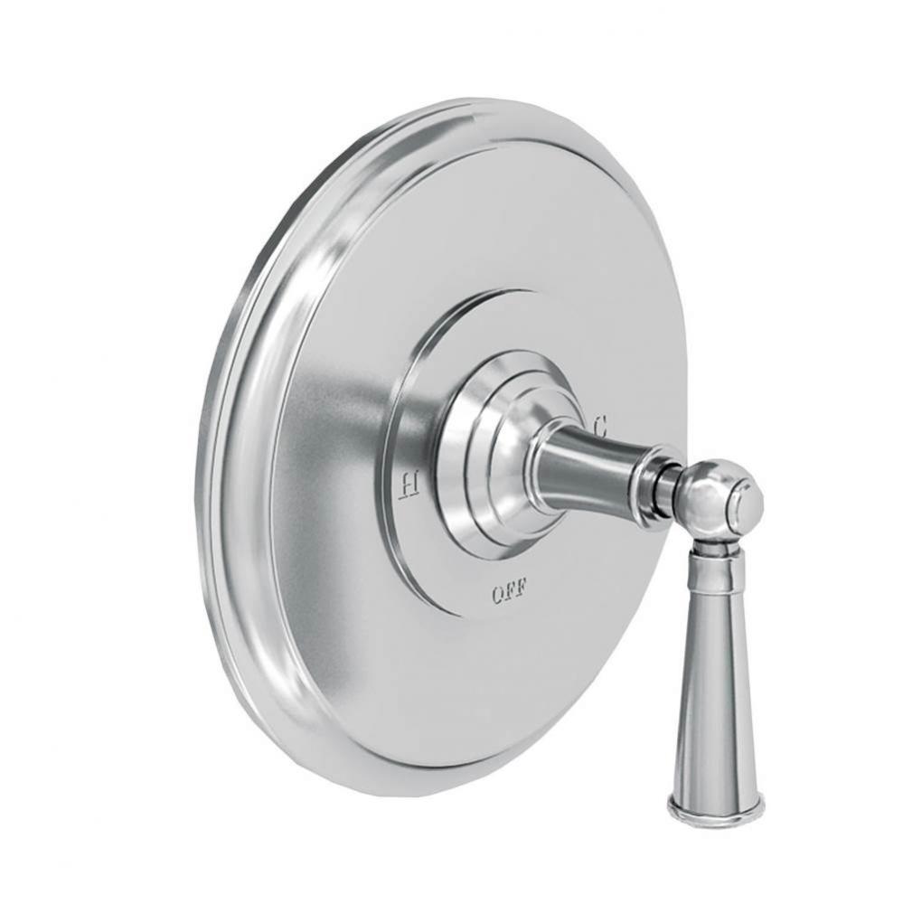 Aylesbury Balanced Pressure Shower Trim Plate with Handle. Less showerhead, arm and flange.