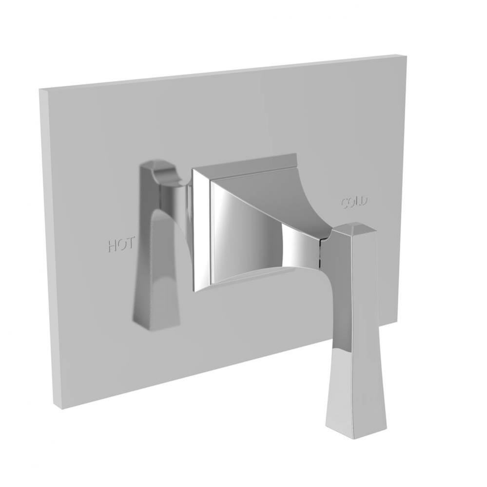 Joffrey Balanced Pressure Shower Trim Plate with Handle. Less showerhead, arm and flange.