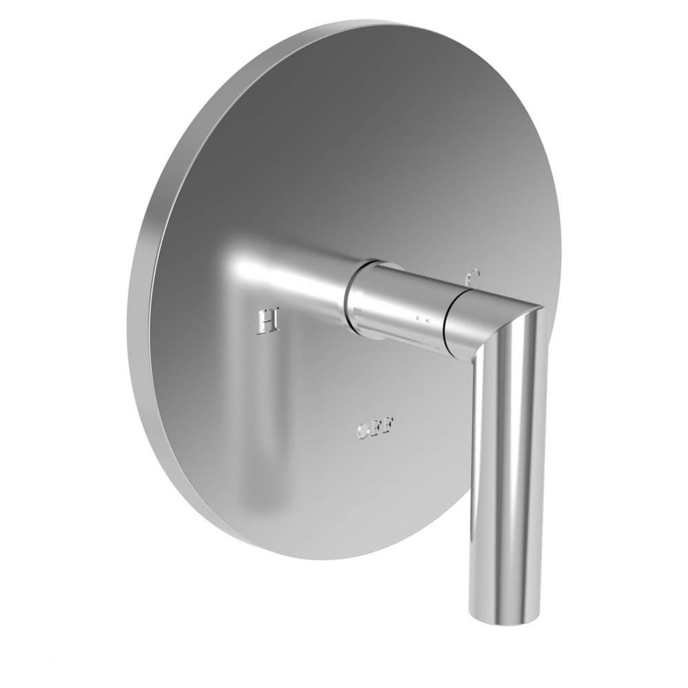 Pavani Balanced Pressure Shower Trim Plate with Handle. Less showerhead, arm and flange.