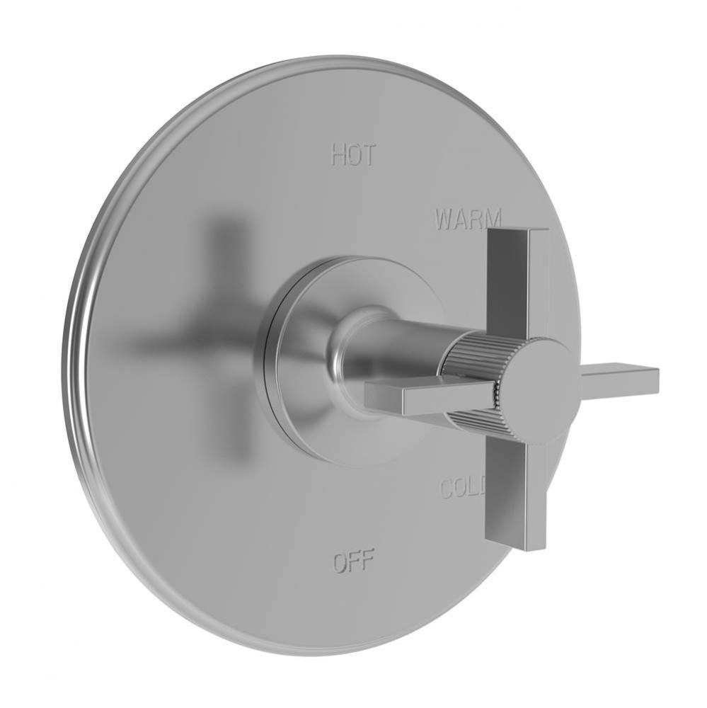 Pardees Balanced Pressure Shower Trim Plate with Handle. Less showerhead, arm and flange.