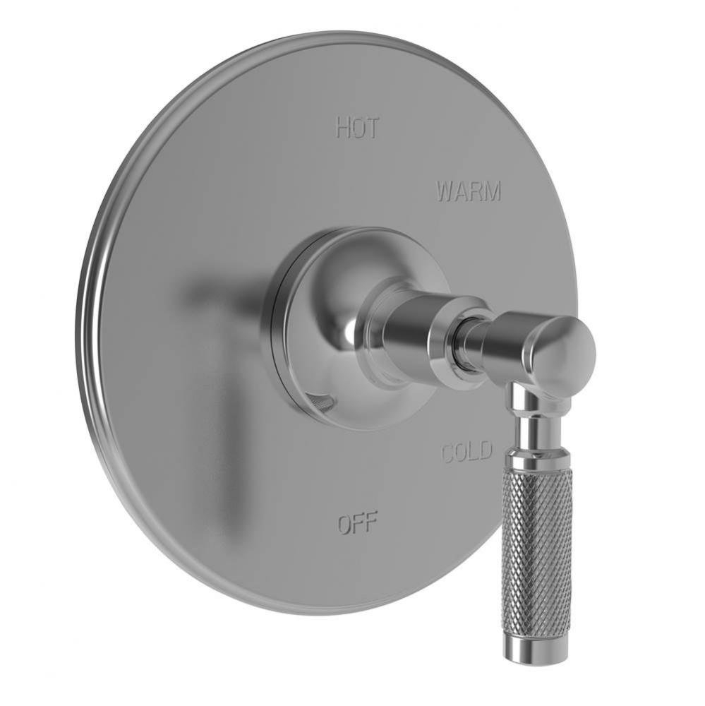 Clemens Balanced Pressure Shower Trim Plate with Handle. Less showerhead, arm and flange.