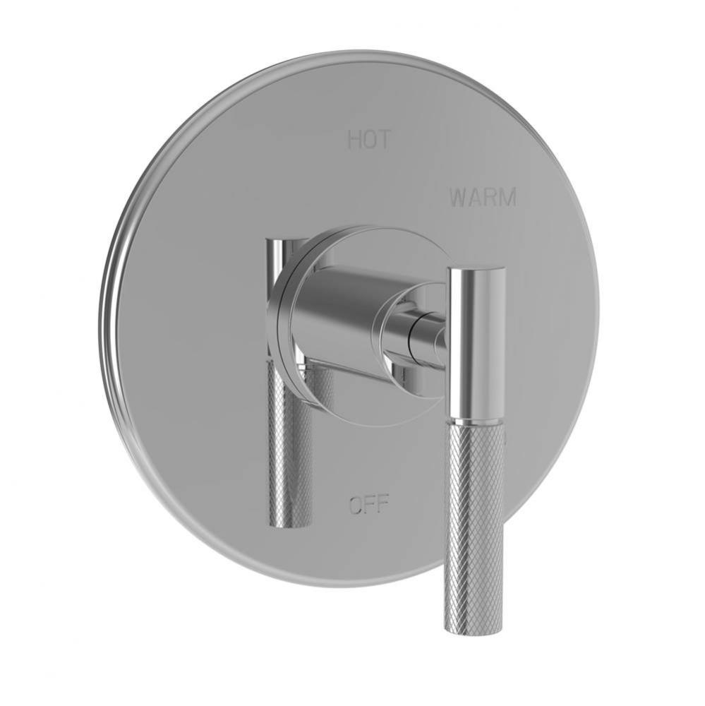 Muncy Balanced Pressure Shower Trim Plate with Handle. Less showerhead, arm and flange.