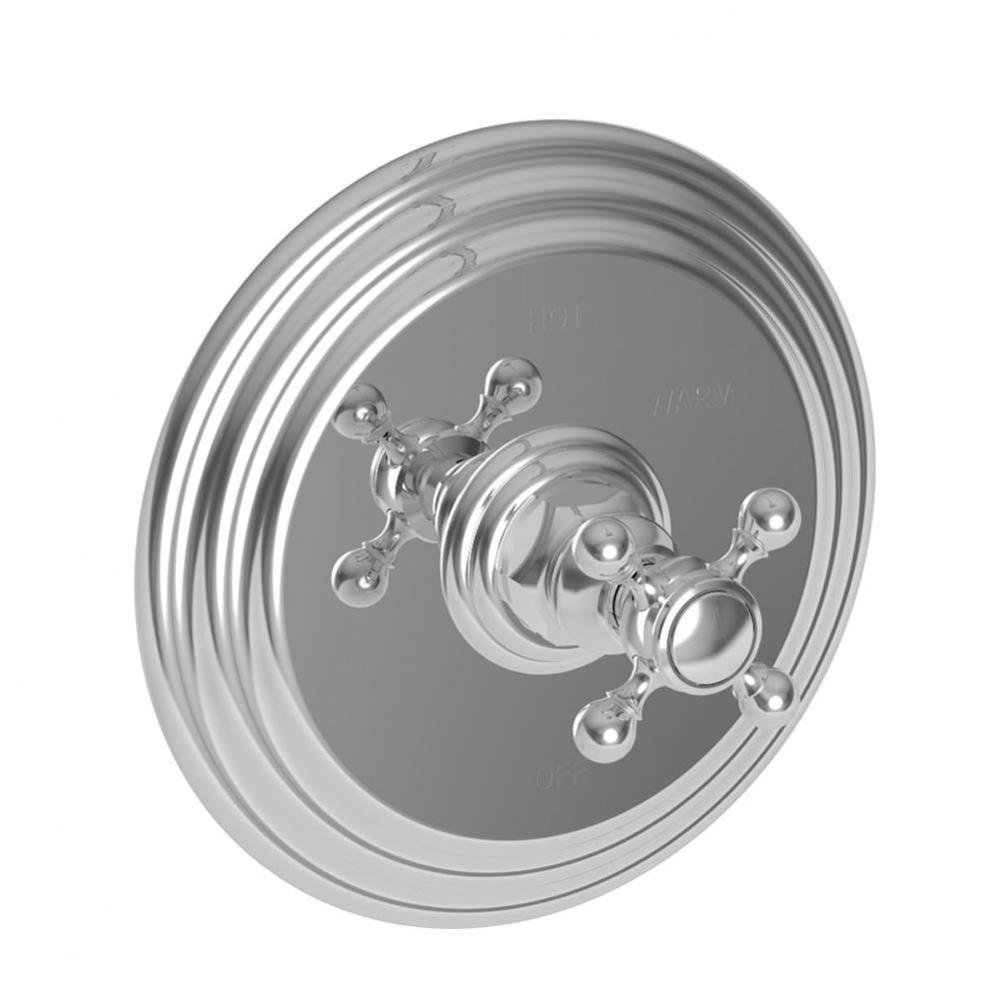 Astor Balanced Pressure Shower Trim Plate with Handle. Less showerhead, arm and flange.